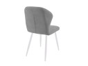 Стул DikLine 239М B22 GREY, ножки белые