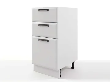 Шкаф напольный Призма с 3-мя ящиками 400х820х476