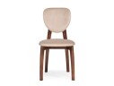 Вакимо ткань tenerife beige / миланский орех Стул деревянный