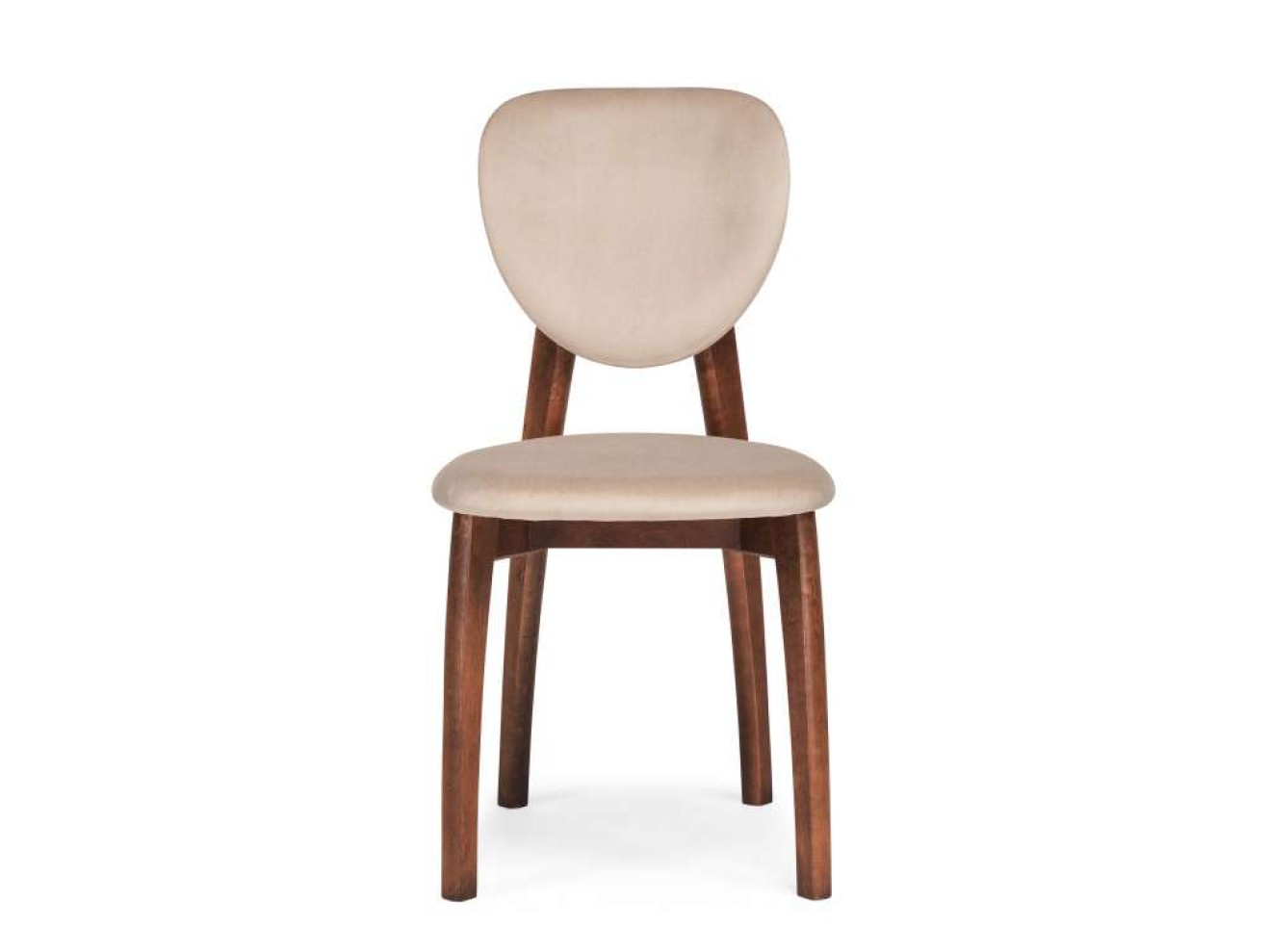 Вакимо ткань tenerife beige / миланский орех Стул деревянный