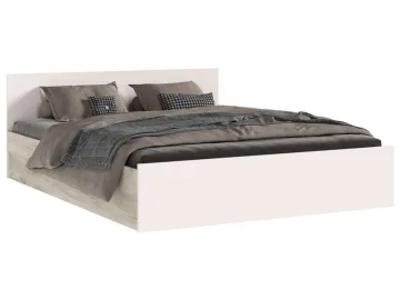 Кровать 1,6м, Крафт серый/Кашемир