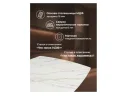 Вейл 160(205)х89 gilt white / черный Керамический стол арт. 1327105