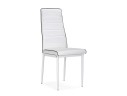 на металлокаркасе DC2-001 white / black Стул на металлокаркасе