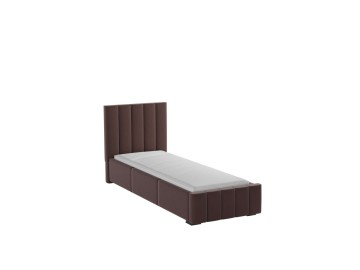Нега Кровать интерьерная 900 коричневый, ортопед