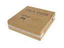 Стол пластиковый Ola Dom 76x76см квадратный (антрацит) арт. 1596477