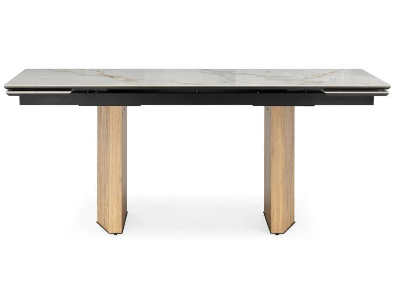 Монерон 180(240)x90 calacatta gold / дуб монтана Керамический стол арт. 1533371