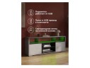 Чезаре c подсветкой шиншилла серая / черная ТВ-тумба арт. 1560077