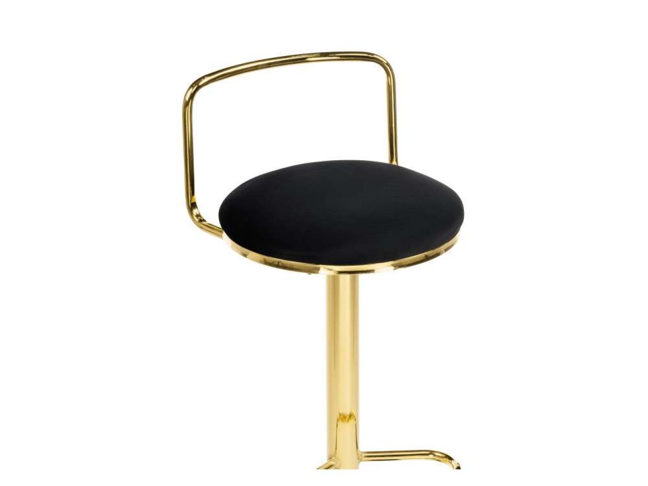 Lusia black / gold Барный стул