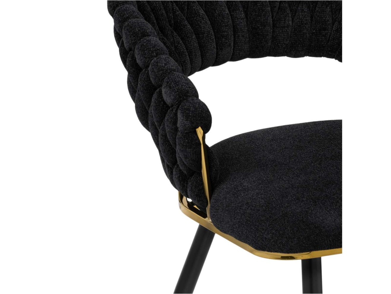 Rakel black / gold Стул на металлокаркасе арт. 987427