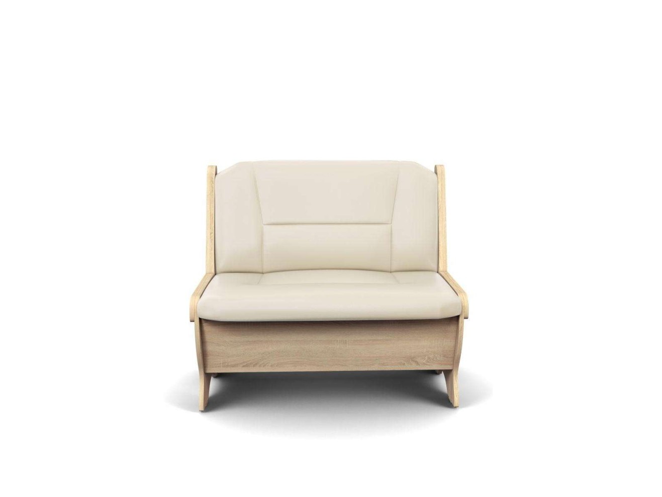 Скамья Лотос 950 дуб/крем