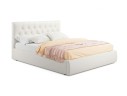 Мягкая кровать Verona 1400 беж с ортопедическим основанием