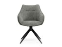 Kansas gray / graphite gray / black Стул на металлокаркасе