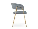 Kamelia 1 gray / gold Стул на металлокаркасе арт. 1576883