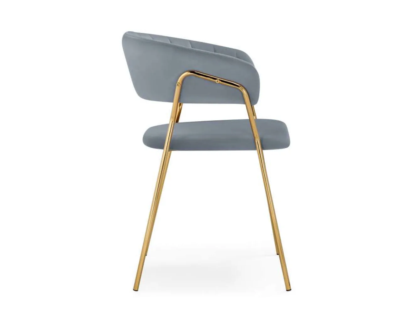 Kamelia 1 gray / gold Стул на металлокаркасе арт. 1576883