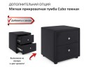 Мягкая кровать Fly 1400 темная с ортопедическим основанием арт. 1032449