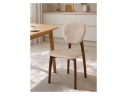 Вакимо ткань tenerife beige / миланский орех Стул деревянный