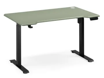Маркос 120х75 зеленый / черный Компьютерный стол