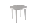 Стол пластиковый арт.ЭП 013624 круглый (белый) арт. 1596419