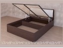 Кровать Кэт-4 арт.033 с подъёмным механизмом 140*200 (Венге) арт. 1212787
