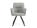 Elis gray / dark gray / black Стул на металлокаркасе