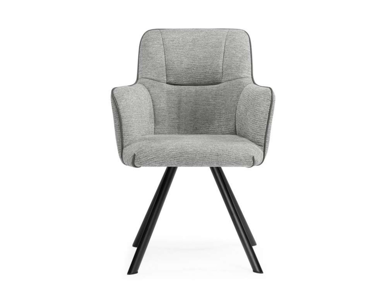 Elis gray / dark gray / black Стул на металлокаркасе