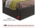 Комплект для сна Selesta 1200 шоколад с подъемным механизмом арт. 999217