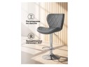 Porch gray / chrome Барный стул