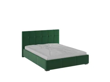 Рио Кровать интерьерная 160 изумруд квадрат, ПМ