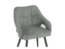 Hera dark gray / black Стул на металлокаркасе арт. 1152633