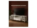 Иадама белый / белый глянец ТВ-тумба арт. 1221997
