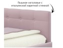 Односпальная кровать-тахта Bonna 900 с защитным бортиком лиловая и подъемным механизмом арт. 1027181