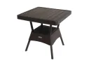 Стол пластиковый Ola Dom 76x76см квадратный (коричневый) арт. 1596475