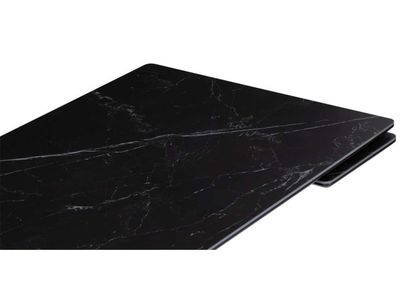 Блэкберн 160(220)х89 shakespeare black / черный Керамический стол
