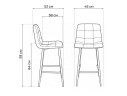 Чилли Мини латте (zd 290) / серый Барный стул арт. 1580089