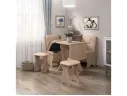 Скамья Лотос 550 / Дуб Сонома / Велюр Латте арт. 1149701