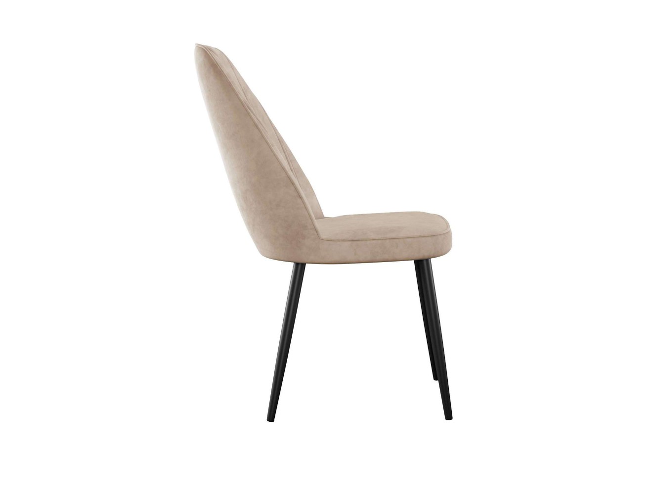 Стул DikLine 326 B03 BEIGE, ножки черные