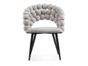 Ball gray / black Стул на металлокаркасе арт. 1034039