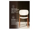 Mokka brown / milky Пластиковый стул арт. 1312845