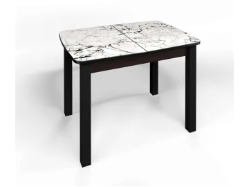 Стол СМ-1 Флорида ноги окрас квадратный венге/черный