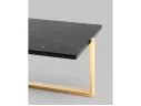 Журнальный столик STOOL GROUP Тоби 109*66 Черный мрамор/Золото арт. 1599889