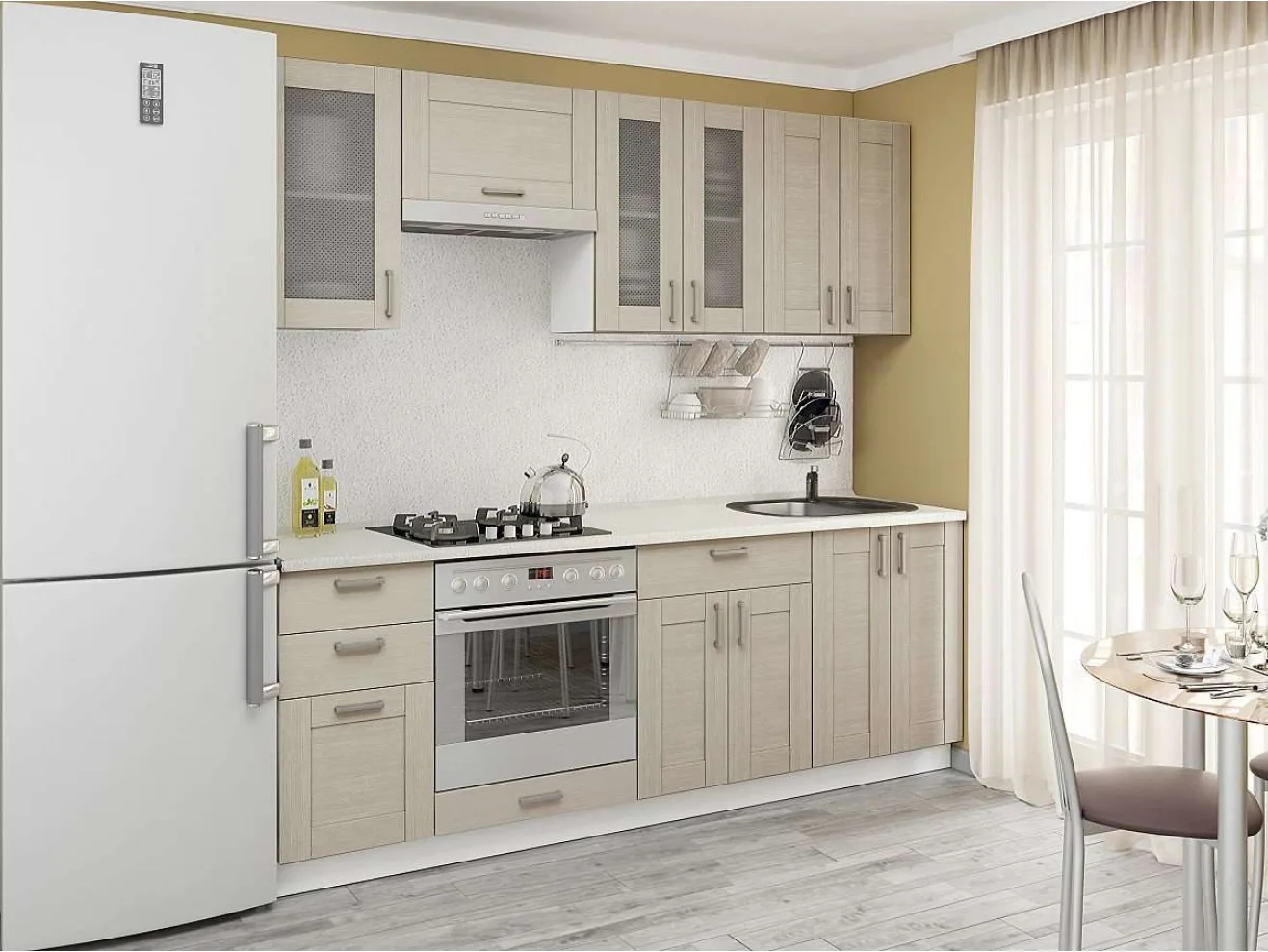 Кухня Лофт-01 Cappuccino Veralinga арт. 1550867