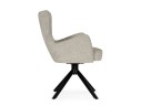 Atlanta beige / black крутящийся Стул на металлокаркасе арт. 1154419