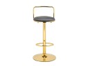 Lusia dark gray  / gold Барный стул