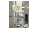 Trio beige / chrome Барный стул