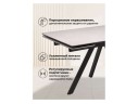Вилли 140(200)х80 carmen light grey / черный Керамический стол