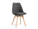 Bonuss dark gray / wood Стул деревянный
