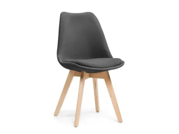 Bonuss dark gray / wood Стул деревянный