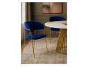 Kamelia 1 dark blue / gold Стул на металлокаркасе арт. 1019251