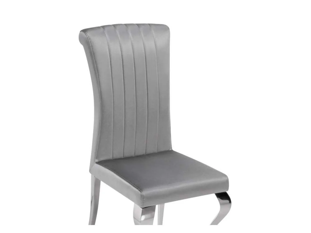 Lund dark grey / steel Стул на металлокаркасе арт. 1539441