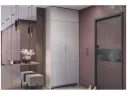Шкаф 2-х створчатый Пандора ШК-01 Кашемир/MF03 с антресолью арт. 1355245